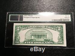 Monnaie Nationale Harrisburg Pa Pmg62 Unc. Epq Blanc! Type 2
