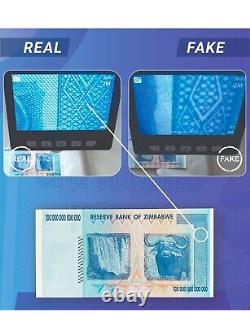 Monnaie authentique du Zimbabwe, billet de 100 trillions de dollars, AA/2008, P-91 UNC