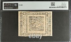 Monnaie continentale 29 novembre 1775 3 $ Hall & Sellers Fr#CC-13 PMG Ch UNC 63