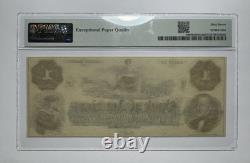 Monnaie obsolète de la Banque d'Amérique de Providence, Rhode Island des années 1860 PMG GEM UNC 67 EPQ