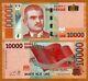 Monnaie Papier Rare Albanie 10000 Lek 2020 P-new Unc Sceau D'or Preuve Poupée
