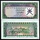 Muscat & Oman 1⁄2 Rial Saidi P-3 1970 1ère Édition Unc Rare Omani Monnaie Banque