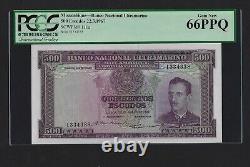 PORTUGAL Mozambique 500 Escudos 1967 P-110 GEM UNC SANS IMPRESSION évalué