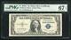 P. 1616 1935-g $1 One Dollar Silver Certificate Currency Note Pmg Gem Unc-67epq