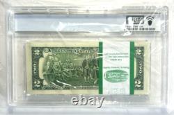 Paquet de billets de la Réserve fédérale de 22009 Dallas PCGS 67 PPQ SUPERBE GEM UNC Fr. 1939-K