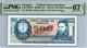 Paraguay 500 Guaranies 1952 Sp&Eacute;cimen Pmg 67 Superbe Gem Unc Epq Pick-200cs1