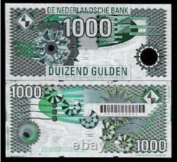 Pays-Bas 1000 GULDEN P-102 1994 RARE Pré Euro UNC Billet de monnaie mondiale néerlandais