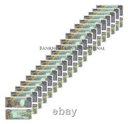 RWANDA 5 000 FRANCS 1988 P 22 UNC ARGENT AFRICAIN RÉCOLTE DE CAFÉ x 20 PCS
