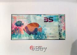 Rare A Piece Of China Billet Cbpmc De Poissons Tropicaux / Monnaie De Papier / Devise / Unc