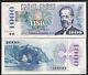 République Tchèque 1000 Korus P3 B 1993 Château Euro Unc Rare Monnaie Argent Banknote