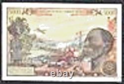 République centrafricaine 5000 Francs P-11 1980 Rare Unc Billet de banque 5 000 Note