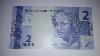 Revue Sur 2 Brésiliens Real Reais Unc Banknote 2010 Series