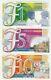 Royaume-uni Tewkesbury 1 5 10 Livres Unc Local Currency Prototype Sample 3 Banknote Set