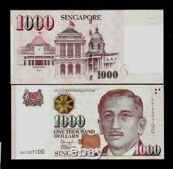 SINGAPOUR 1000 Dollars P-51 Star ND 1999-2022 UNC Monnaie Billet BANQUE NOTE SINGAPOUR 1000 Dollars P-51 Star ND 1999-2022 UNC Monnaie Billet BANQUE NOTE