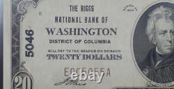 Série de 1929 Billet de Banque National de 20 $ Type 1 Verso (FR-1802) -UNC
