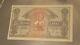 Spécimen De Billet De Banque 5 Litai Émis En 1922 Unc En Monnaie Lituanienne Extrêmement Rare