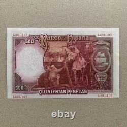 Spian 500 Pesetas 1931 P84 Billet UNC Monnaie Espagnole