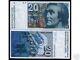 Suisse 20 Francs P55 1992 Montagne Neuf Monnaie Suisse Billet De Banque