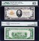 Superbe Choix Croustillant Unc 1928 $20 Certificat D'or! Pmg 63 Epq! Livraison Gratuite