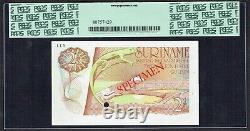 Surinam 21⁄2 Gulden 1978 Unc- Specimen Muntbiljet Suriname Pcgs 63ppq P118 113
