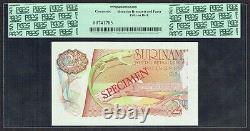 Surinam 21⁄2 Gulden 1985 Ua/unc Specimen Muntbiljet Suriname Pcgs 58 P119