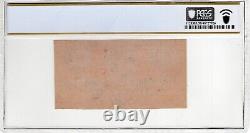 T-63 PF-3 1863 0,50 $ Billet de banque confédéré PCGS-B Choix presque UNC 58