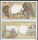 Tchad 5000 Francs P11 1984 Masque Convoyeur Bateau Unc Rare Monnaie Argent Bill Note