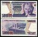 Turquie 500000 500000 Lira P-208 1993 X 100 Pcs Paquet Ataturk Monnaie Unc Note