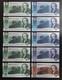 Uk Lewes 1 5 10 21 Livre Unc Monnaie Locale 4ème Émission Ensemble De Billets 10 Pcs
