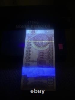 UNC 100 pièces IRAQ 10000 dinars 2002 lot de billets irakiens 1000000 dinars