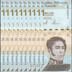 UNC 1 million IQD 50/50 commande 500K x 25K + 500K x 50K Dinar irakien IQD + 10 gratuits