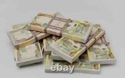 UN MILLION DE DINARS IRAKIENS 1 000 000 20x 50 000 UNC IQD AUTHENTIQUE Monnaie avec certificat d’authenticité