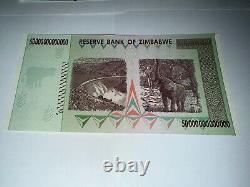 Un demi-lot de 50 X 2008 50 TRILLIONS DE DOLLARS ZIMBABWE, AA P-90 UNC