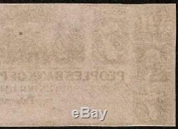 Unc 1800s $ 7 Sept Dollars Bill Paterson Argent En Papier De Billets De Monnaie De Jursey