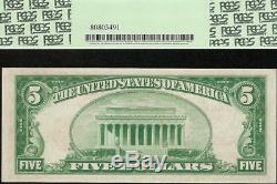 Unc 1929 Billet De 5 Dollars Frbn Dallas Fed Bank Note Monnaie En Dev 1850-k Pcgs 64 Ppq