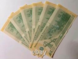 VENEZUELA 500 NUMÉRIQUES 2023 UNC x 50 NOUVEAUX 500? Millions de Bolívares COA Inclus
