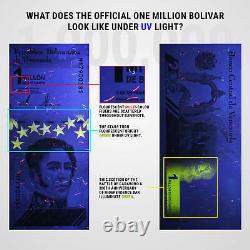 Venezuela 1 Million De Bolivar Soberano, 2020, P-114, Unc X 10000 Pcs Brick