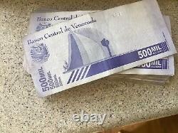 Venezuela 500 MIL Soberanos 500,000 P113 2020 Demi Million UNC MONNAIE NEUVE