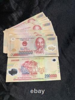 Vietnam 10x 200000 Dong Billet de Banque Monnaie VND UNC