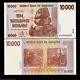 Zimbabwe 10000 Dollars P-72 2008 Rare Unc Zimbabwean World Currency Money Note Translates To: Zimbabwe 10 000 Dollars P-72 2008 Rare Unc Billet De Monnaie Mondiale Zimbabwéen