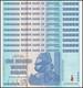 Zimbabwe 100 Billions De Dollars, 2008, Aa, P-91, Neuf X 10 Pi&Egrave;ces