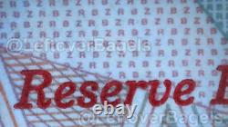 Zimbabwe 20 et 100 Trillion Dollar Billet de Banque Argent UNC Monnaie Hyperinflation